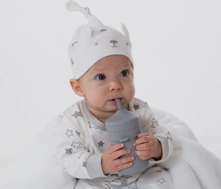 Silicone Cup with Lid and Straw