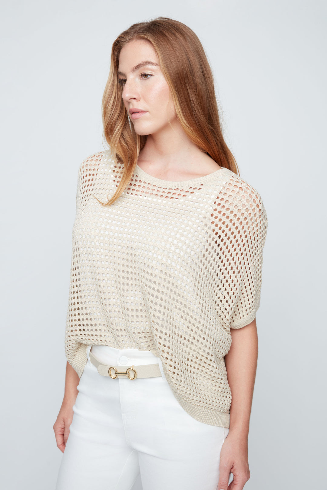 Sand Dune Open Knit Sweater