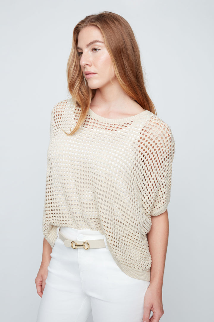 Sand Dune Open Knit Sweater