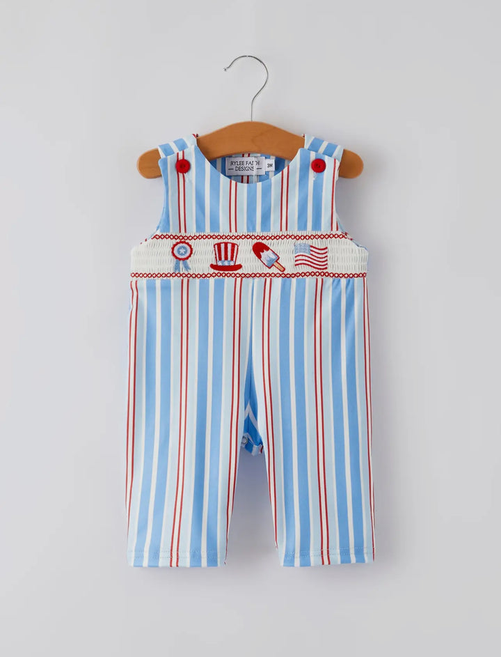 Americana Boys Romper