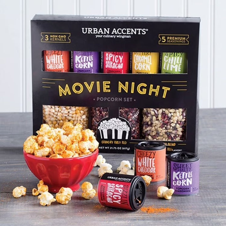 Movie Night Popcorn Gift Set