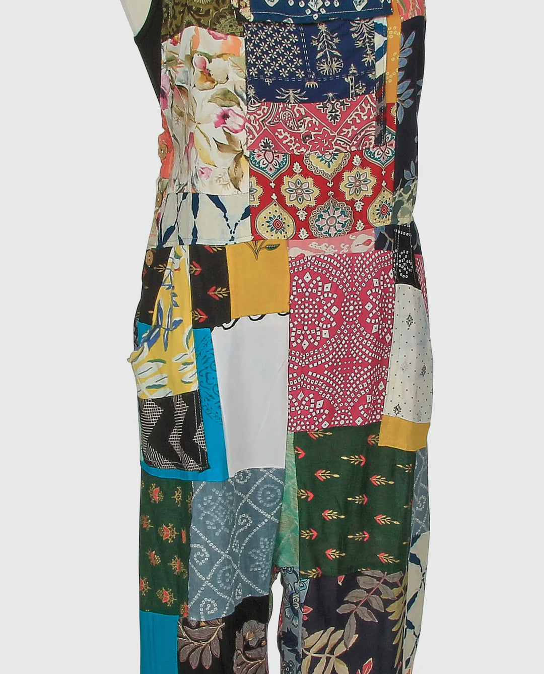The One-of-a-Kind Patchwork Overall