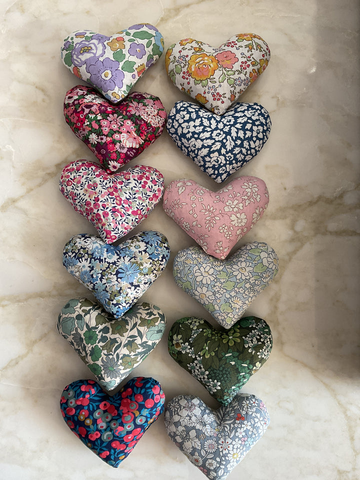 Liberty Lavender Heart Sachet