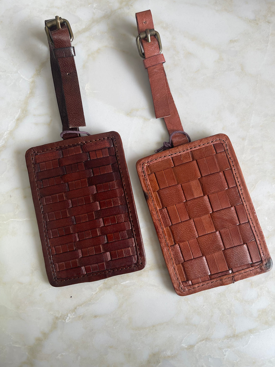 Leather Luggage Tag