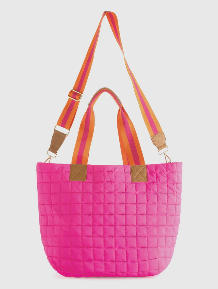 Ezra Tote in Magenta