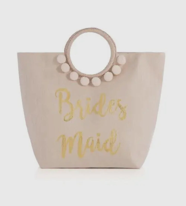 Blush Bridesmaid Tote