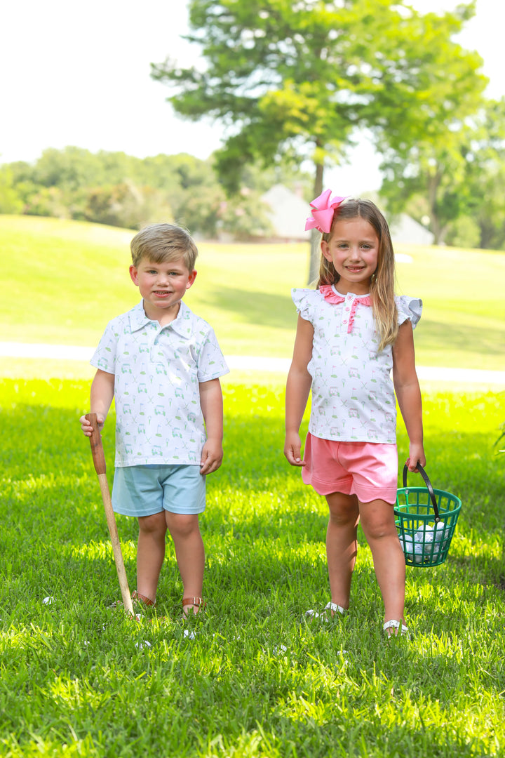 Little Links Collection – Girls Short Set