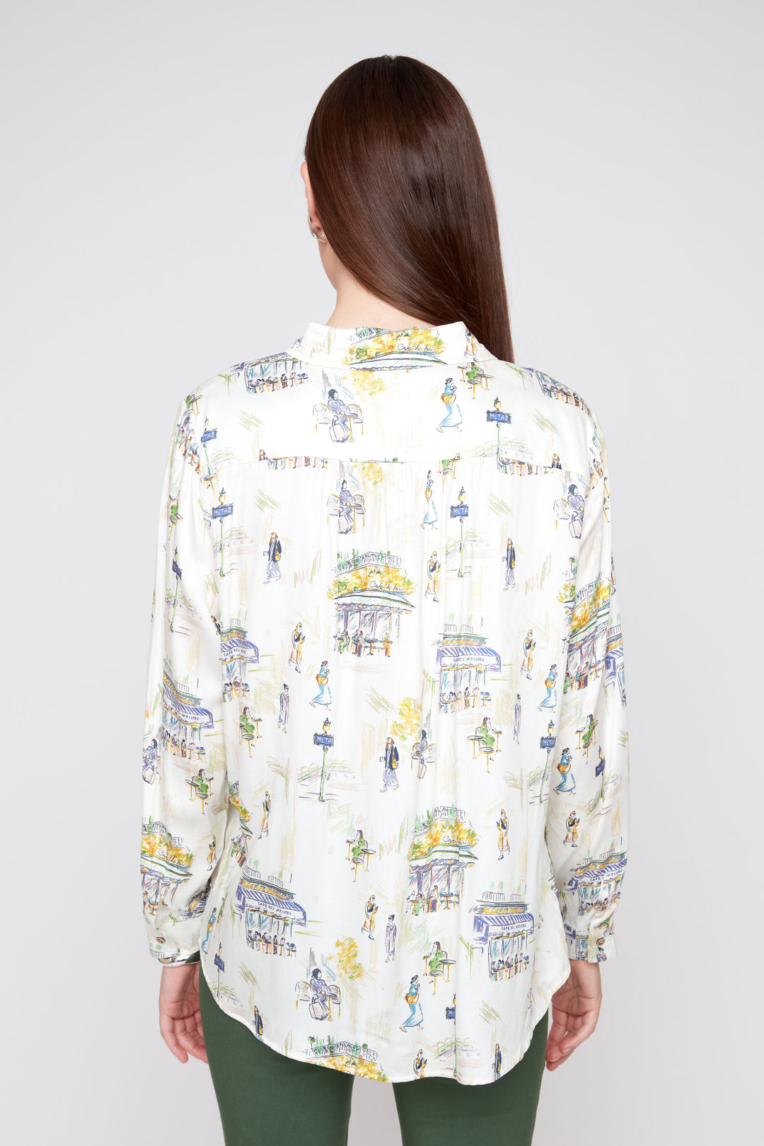 Café Stroll Button-Down
