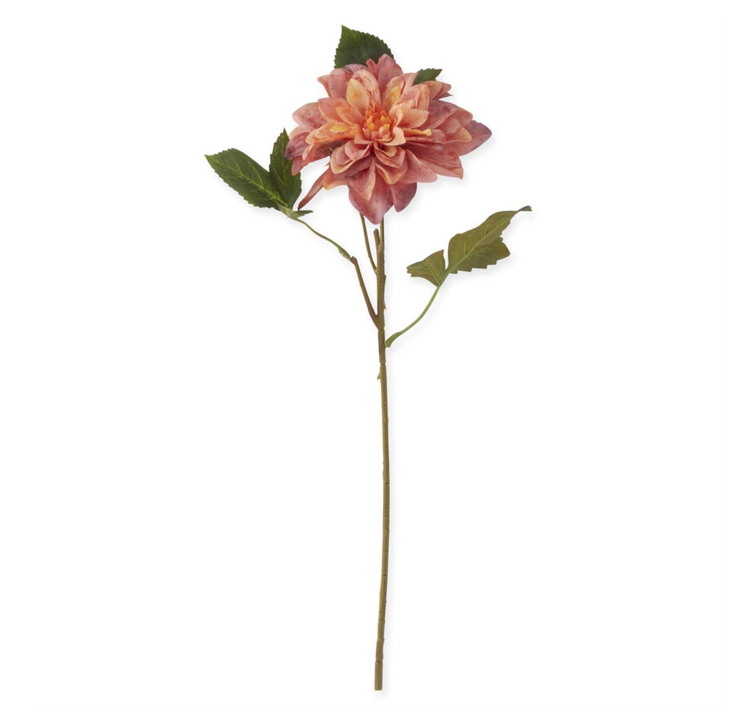 Autumn Blush Real Touch Dahlia Stem