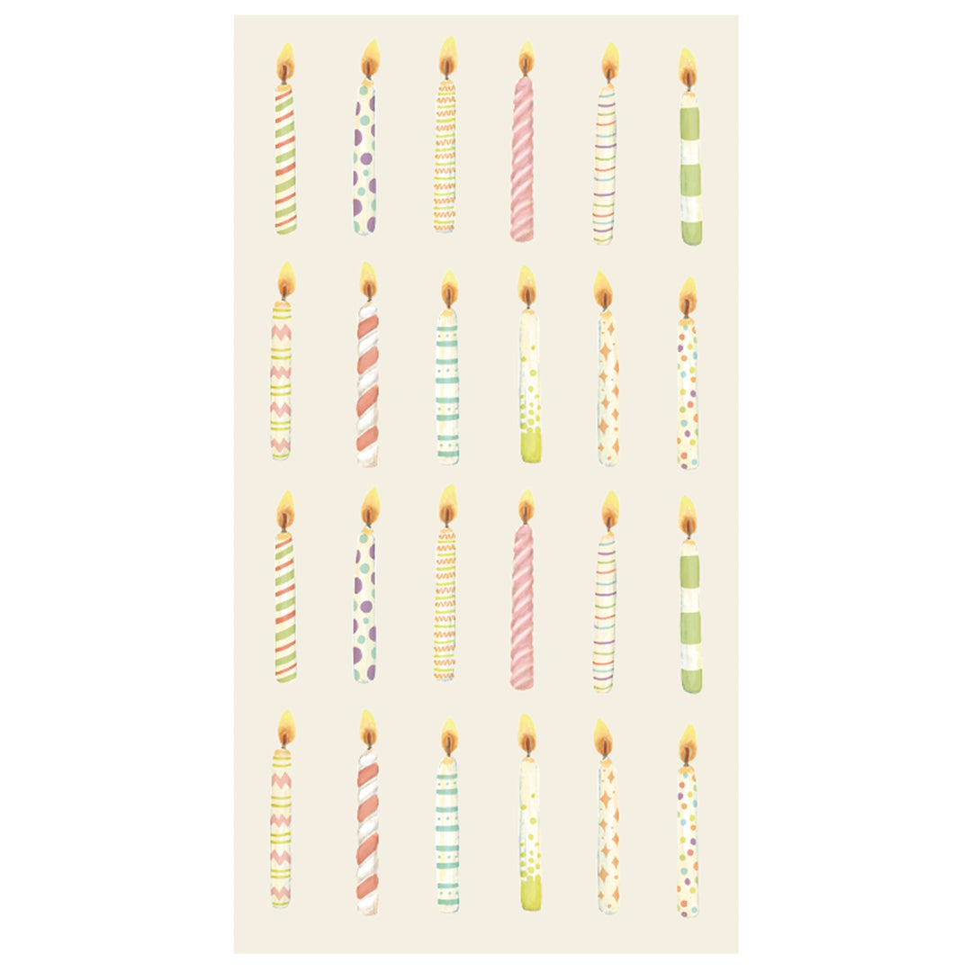 Birthday Candle Guest Napkins