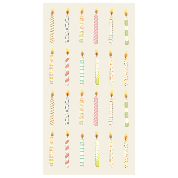 Birthday Candle Guest Napkins