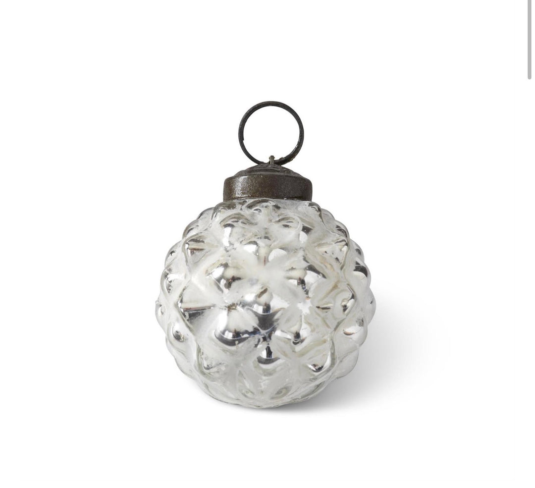 Vintage Elegance Mercury Glass Ornaments