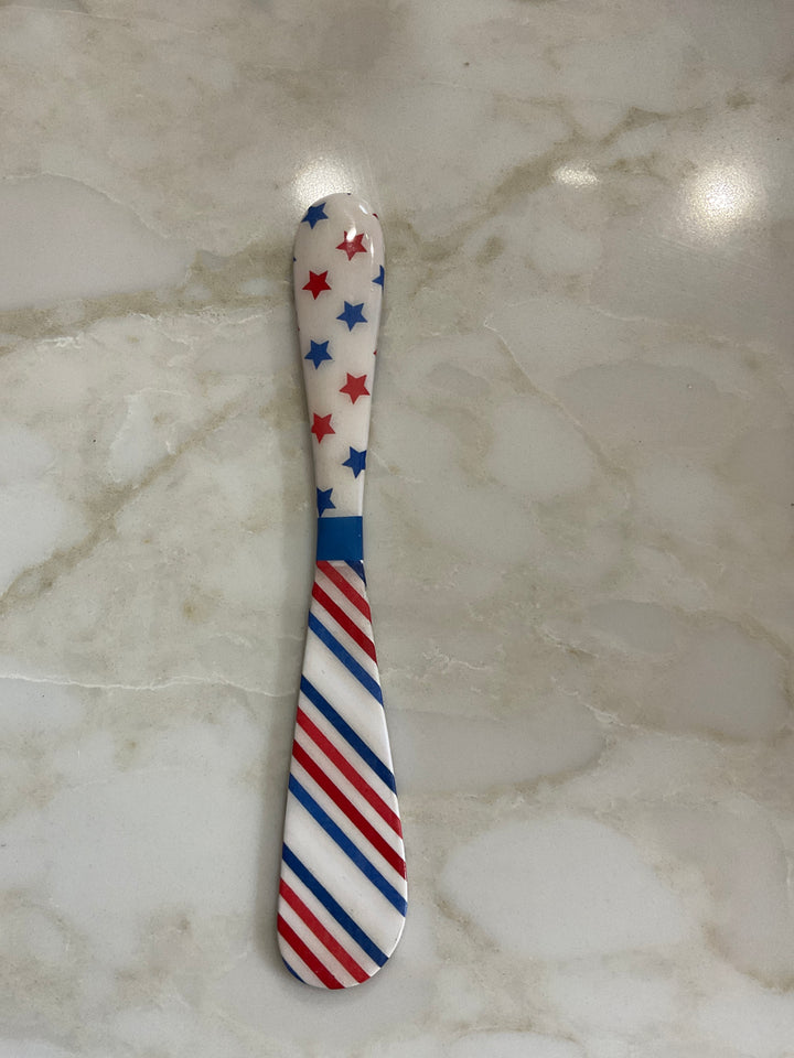 Enameled Stainless Spreader - Americana