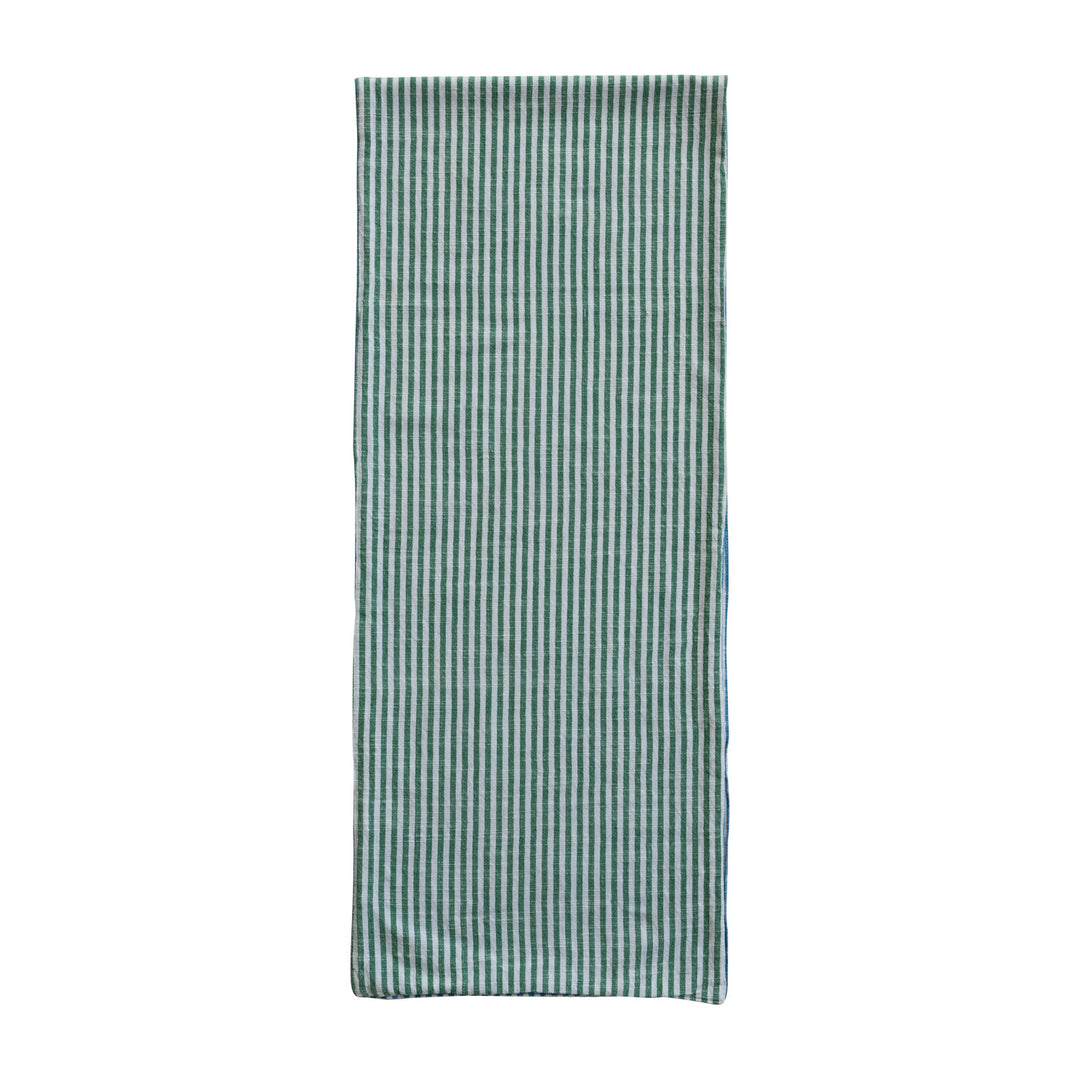 Lake Stripe Reversible Table Runner