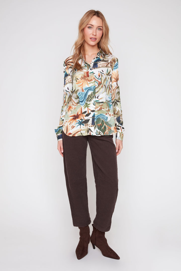 The Painted Garden Blouse