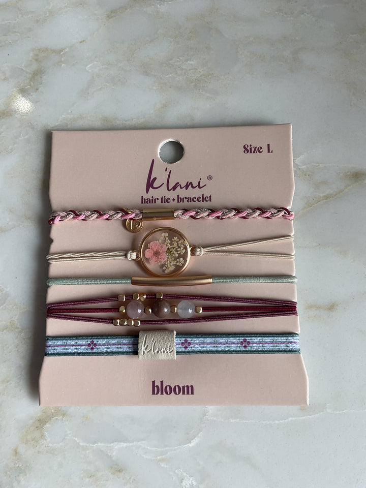 Hair Tie Bracelet Set