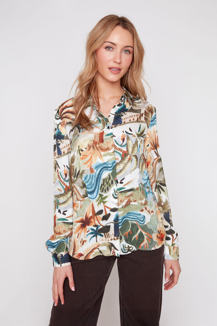 The Painted Garden Blouse