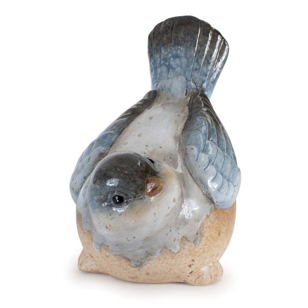 Bluebird Charm Ceramic Figurine