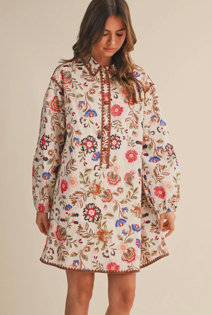 Garden Tapestry Swing Dress