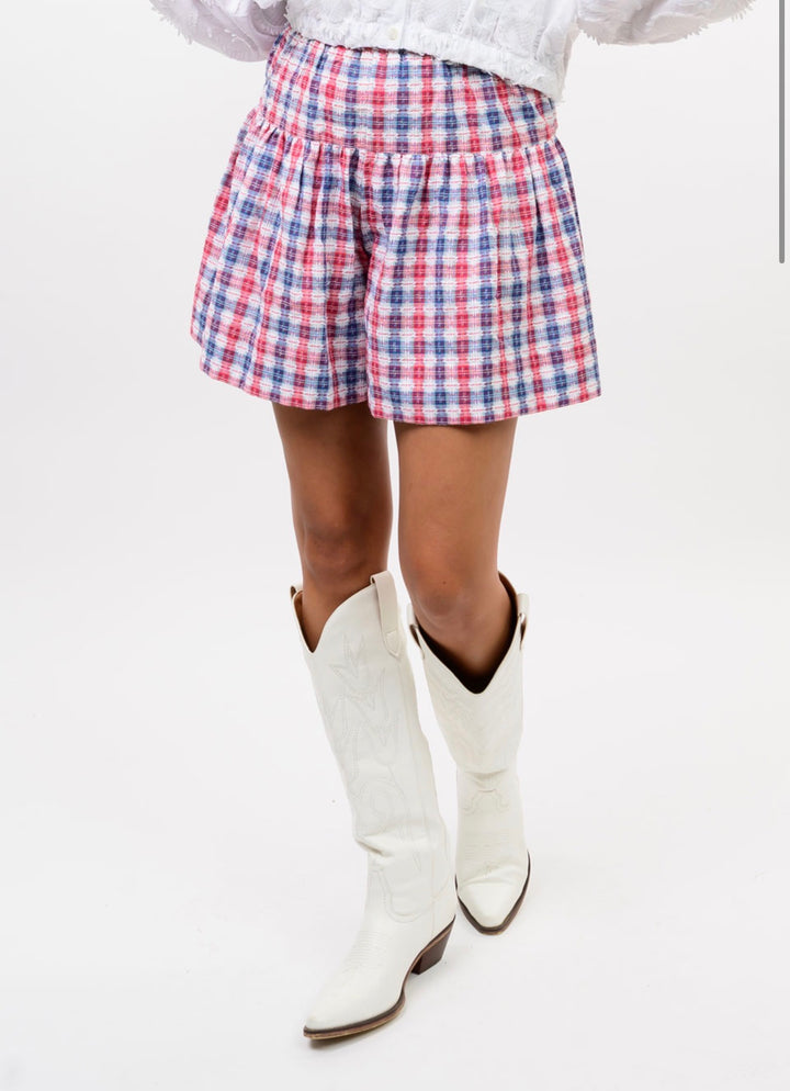 Stars & Stripes Seersucker Shorts
