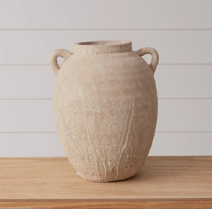 Sandstone Haven Ceramic Vase