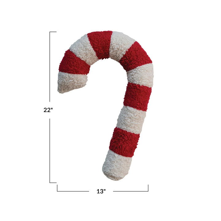 Candy Cane Cuddle Pillow