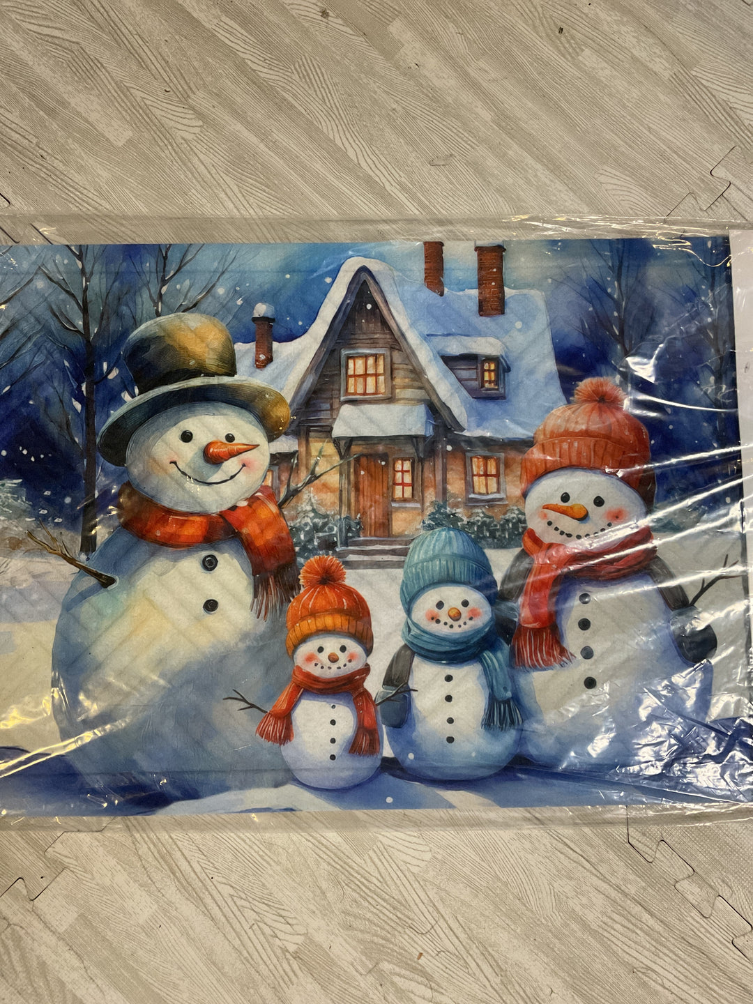 Embossed Holiday Mats