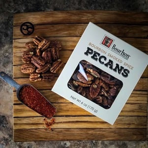 Bourbon Smoked Spiced Pecans – 6 oz