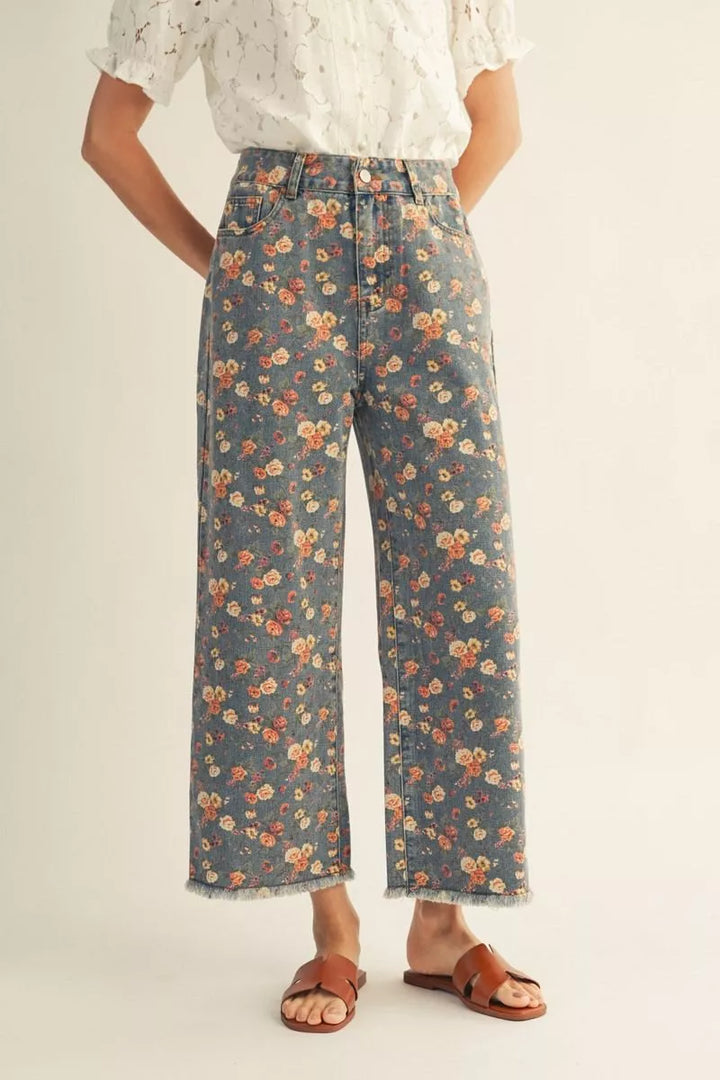 Wildflower Meadow Denim Pants