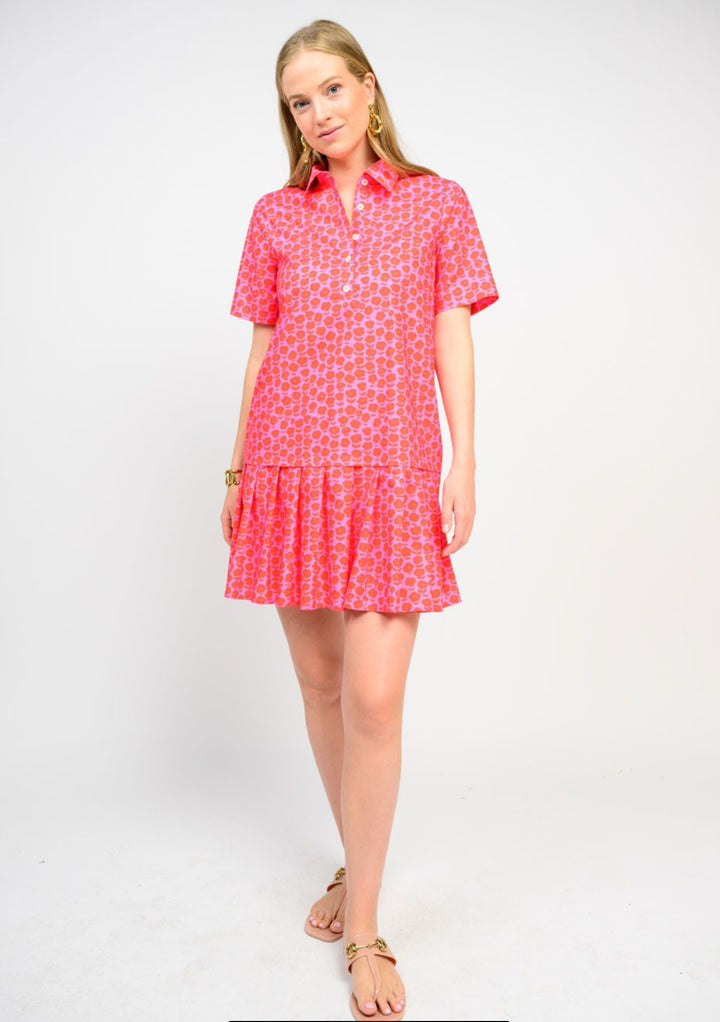 Rosé All Day Shirt Dress
