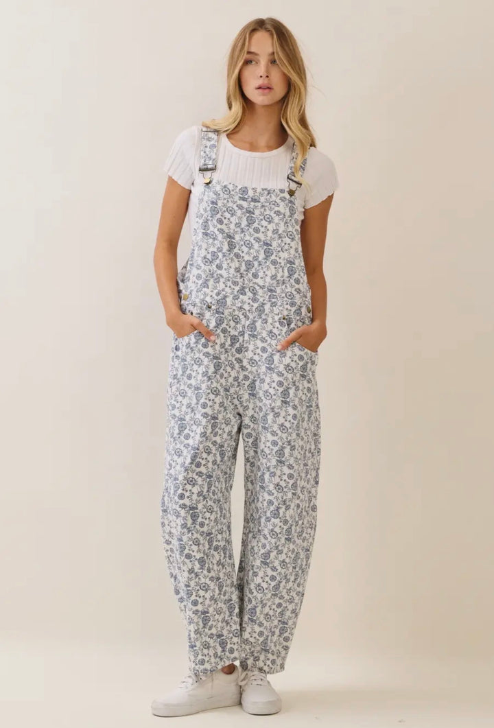 Blue Willow Stroll Overalls