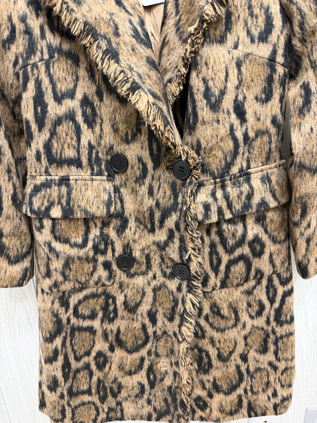 Wild Ambition Leopard Coat