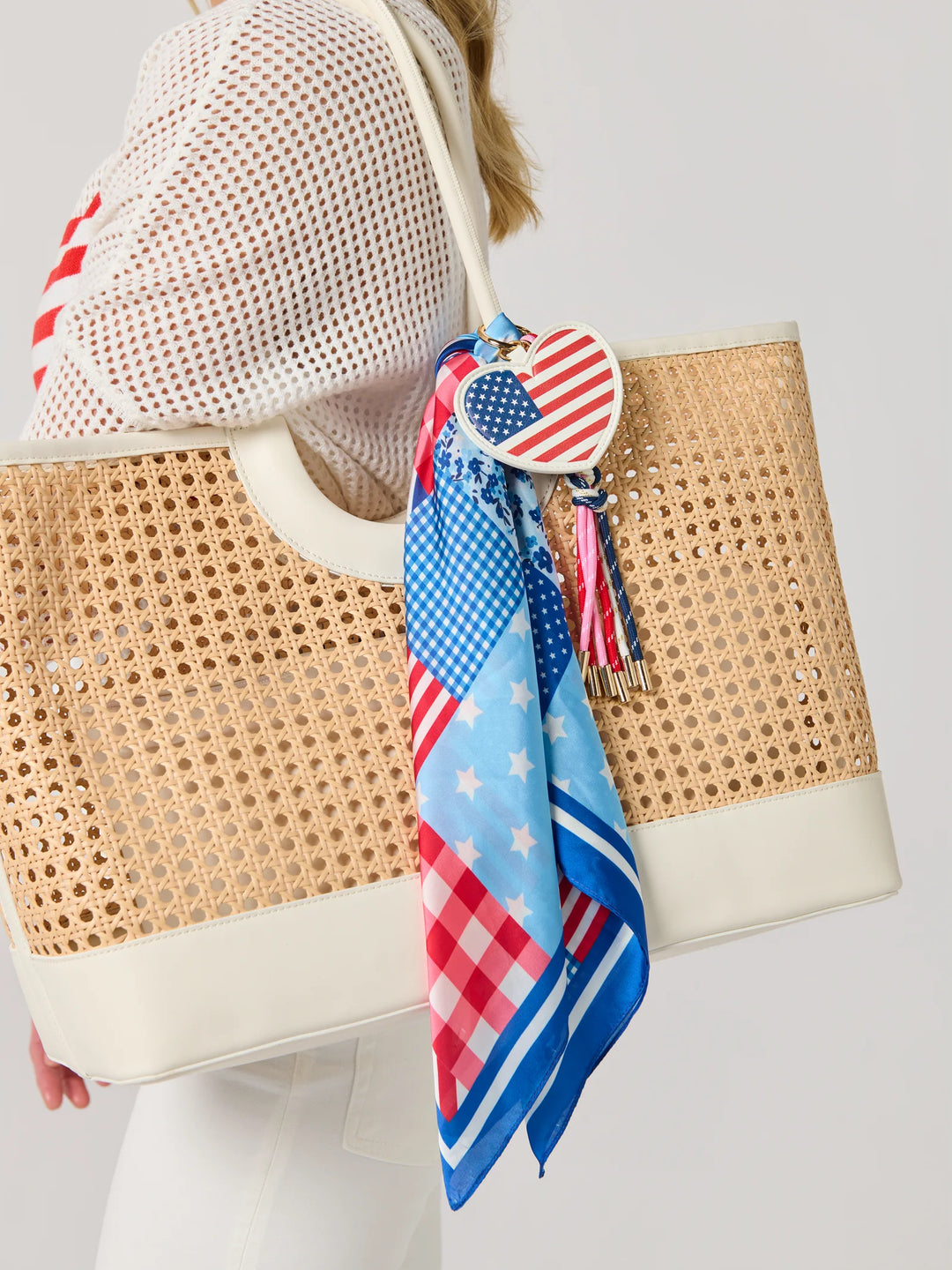 Americana Patchwork Scarf