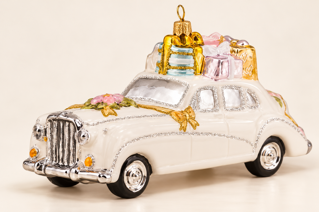 Huras Family Wedding Car of Dreams Ornament (No Date)