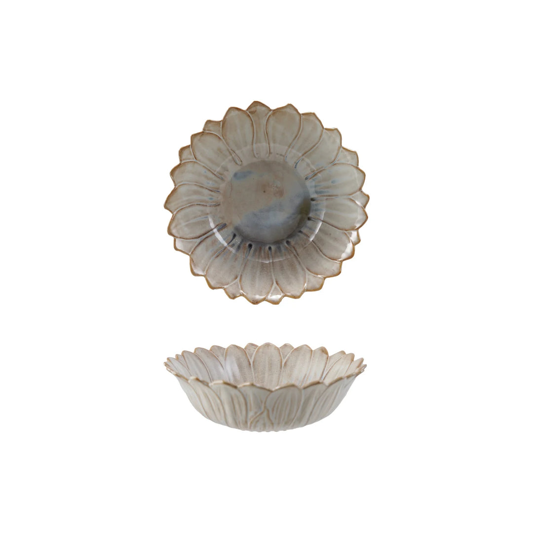 Petal Bloom Reactive Glaze Bowl