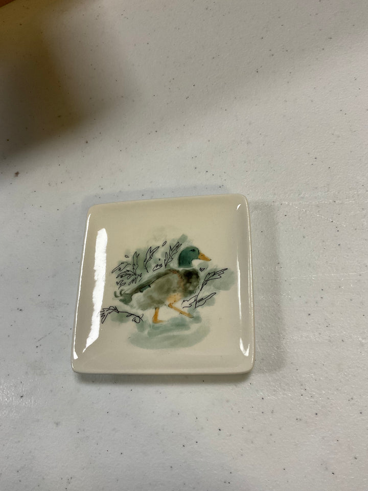 Woodland Critter Stoneware Dish