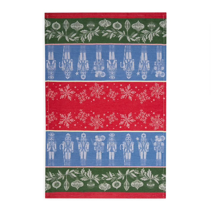 Nutcracker Noel & Christmas Plaid Tea Towels