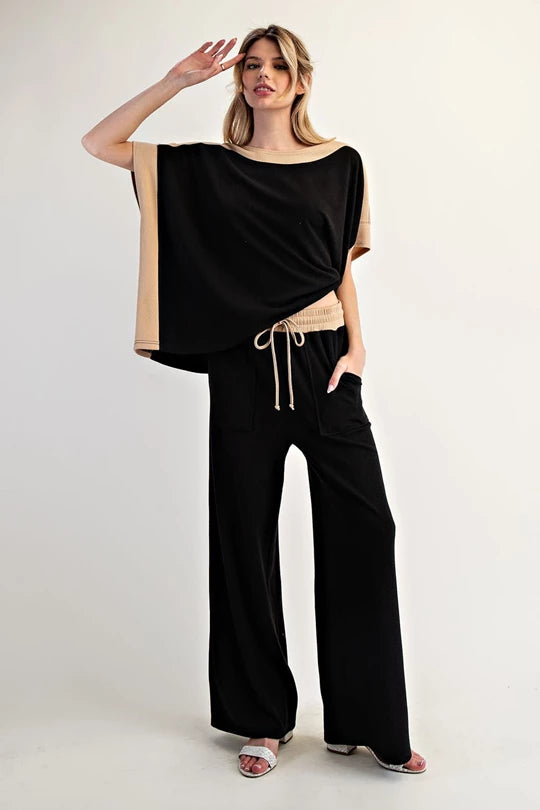 The Lounge Luxe Wide Leg Pants