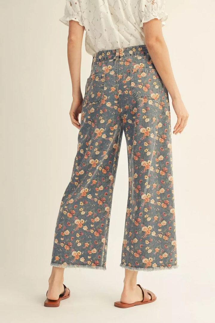 Wildflower Meadow Denim Pants
