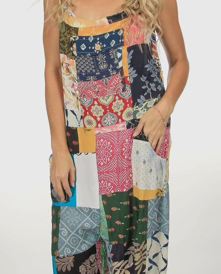 The One-of-a-Kind Patchwork Overall