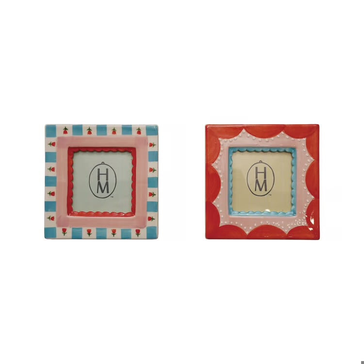 Petite Charm Stoneware Photo Frame