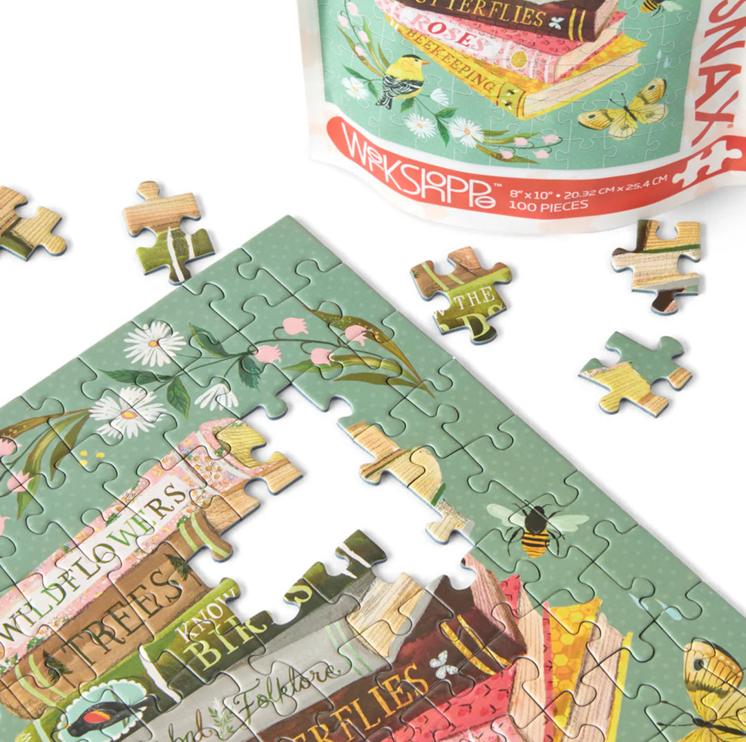Snax Size Wildflower Books Puzzle