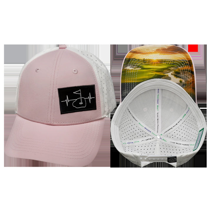 Heartbeat Golf Ponytail Performance Cap