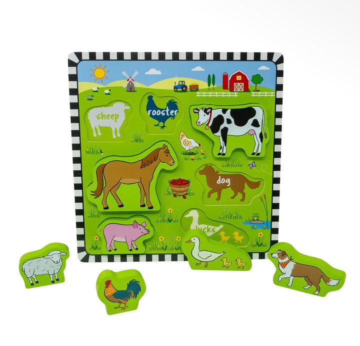 Barnyard Board Puzzle