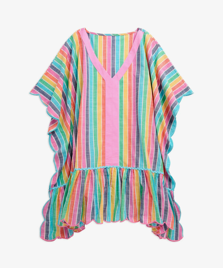 Rainbow Shoreline Cover-Up Dress