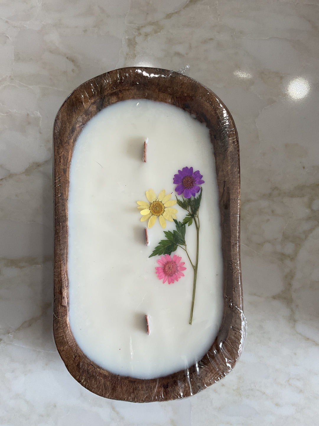 Dough Bowl Hand Poured Candle - Small