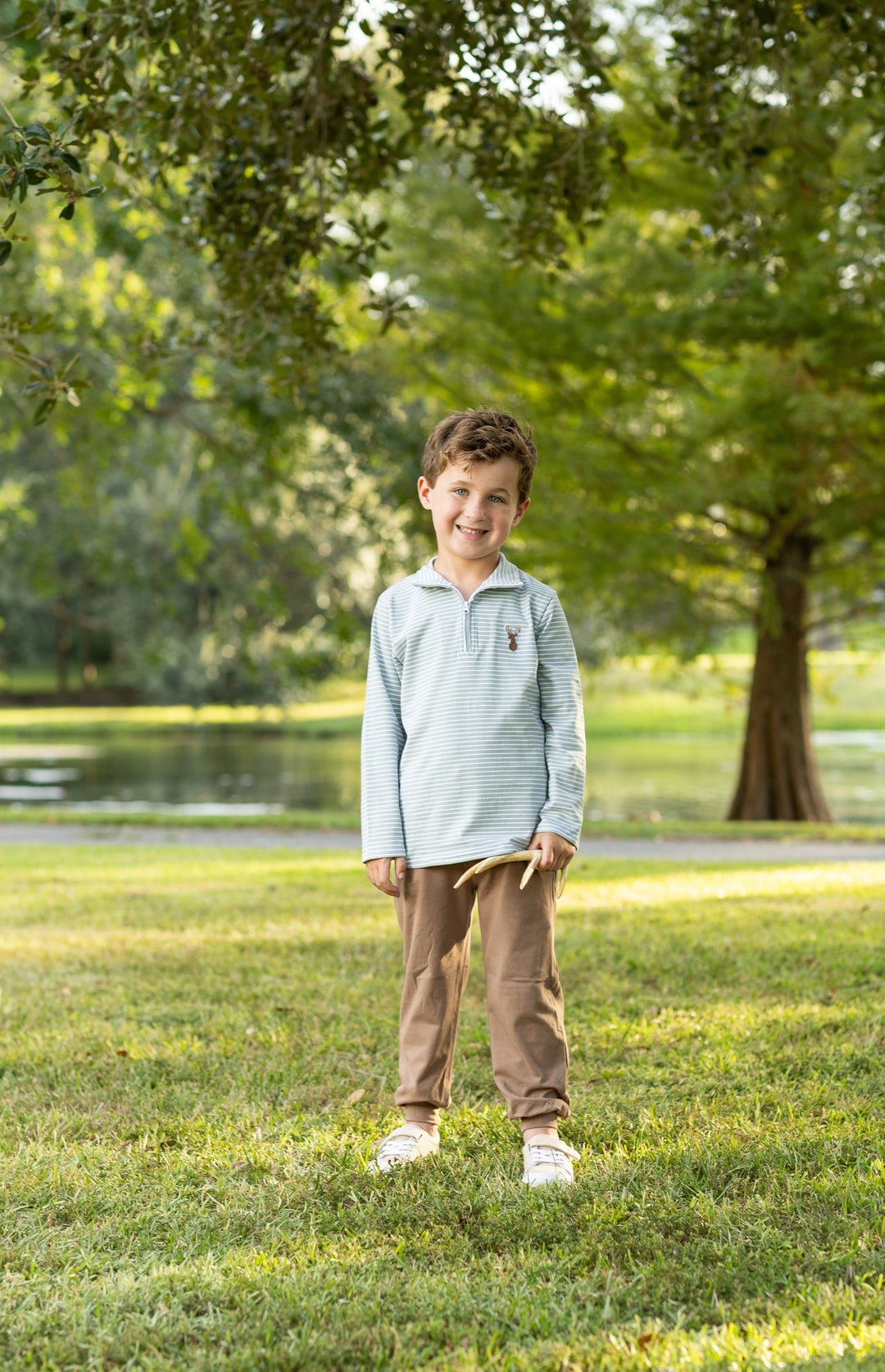 Heritage Buck Quarter-Zip Pullover