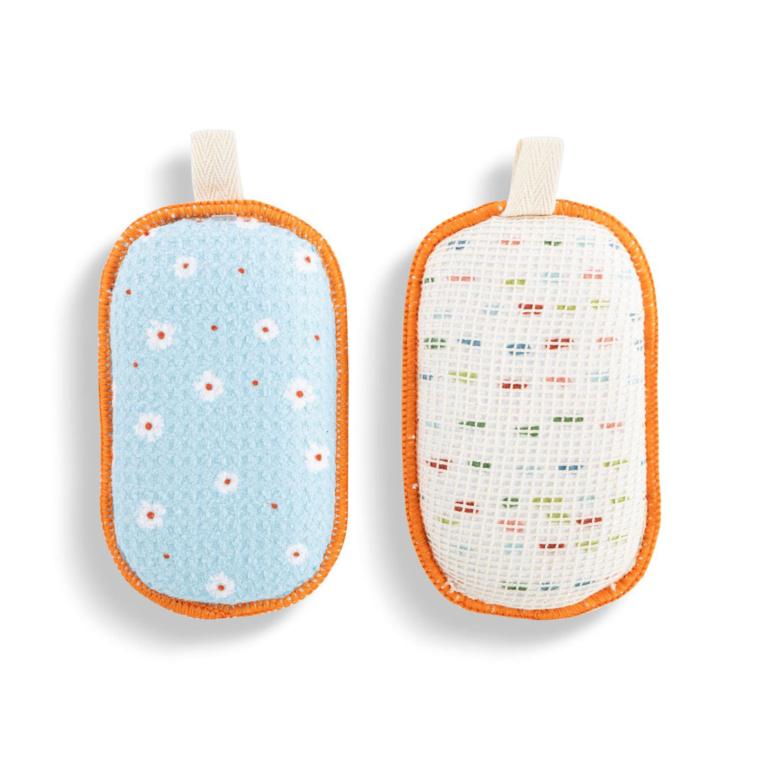 Patterned Kitchen Sponge Set