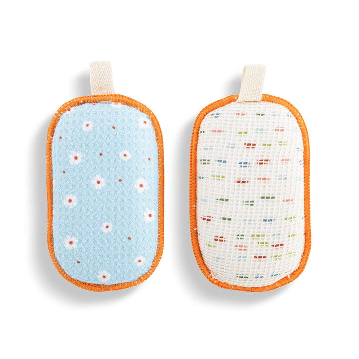 Patterned Kitchen Sponge Set