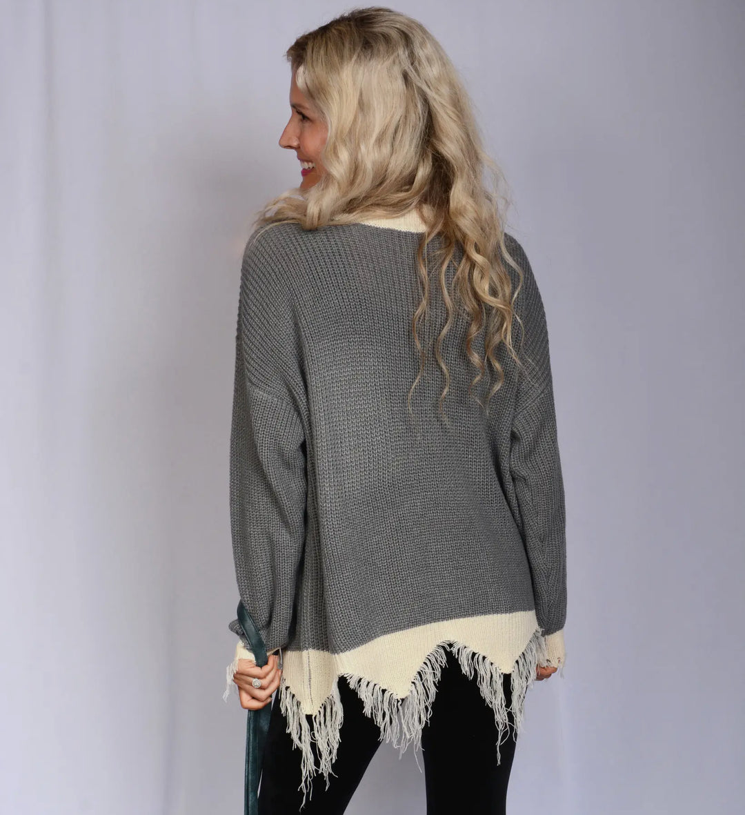 Cozy Fringe Hem Sweater